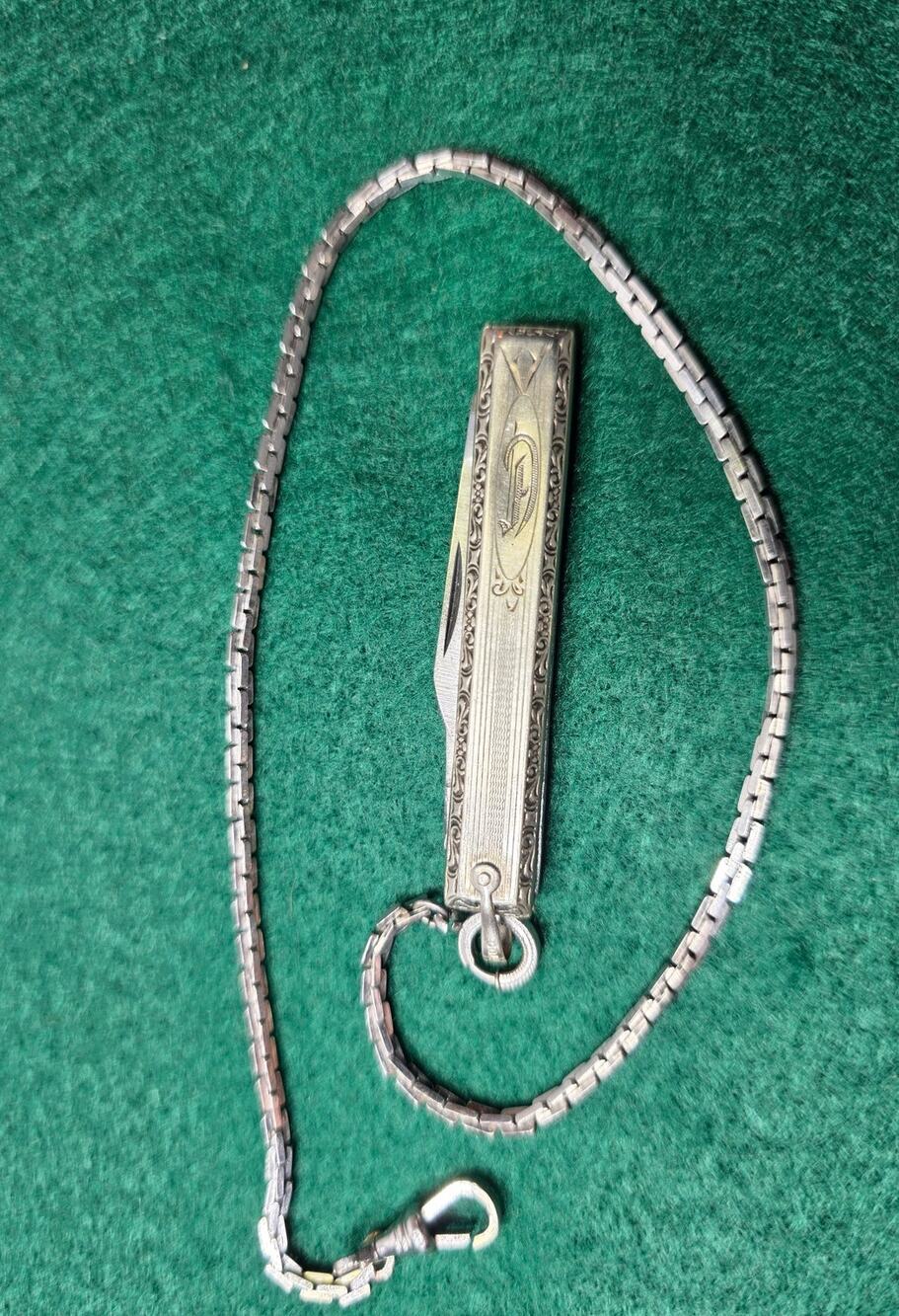 Vintage Gold Filled   Watch Fob  Art Deco